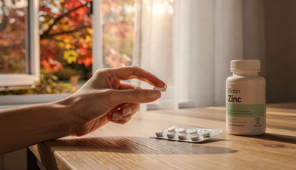 Nagelpflege: Biotin und Zink beim Jahreszeitwechsel – sind sie laut Wissenschaft wirklich wirksam?